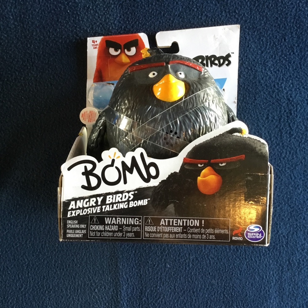 Angry birds explosive talking Bomb